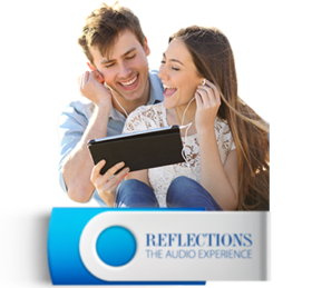 Reflections Audio Square Image