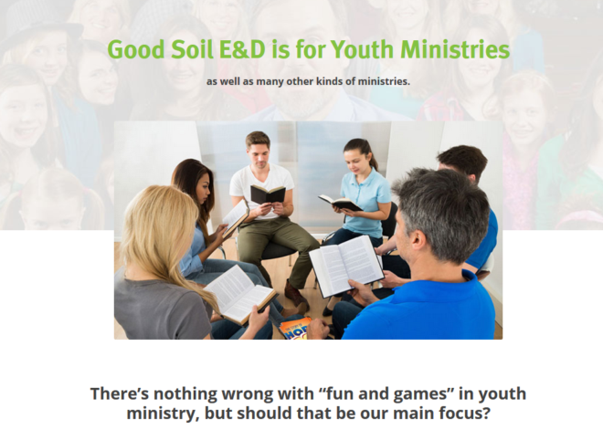 Youth Ministry Page
